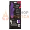 Vibrador con estimulador de clitoris Aura Dual Lover con carga USB